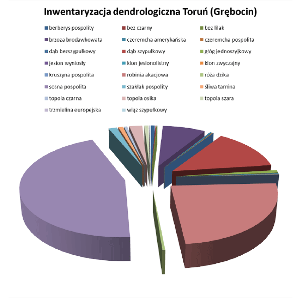 Inwentaryzacja dendrologiczna Lubicz - EC Toruń
